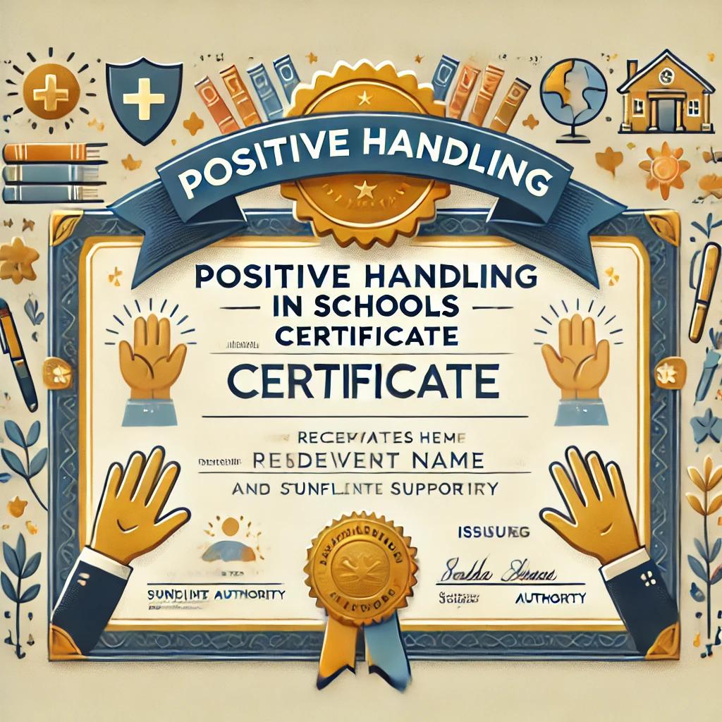 Positive Handling in Schools Certificate
