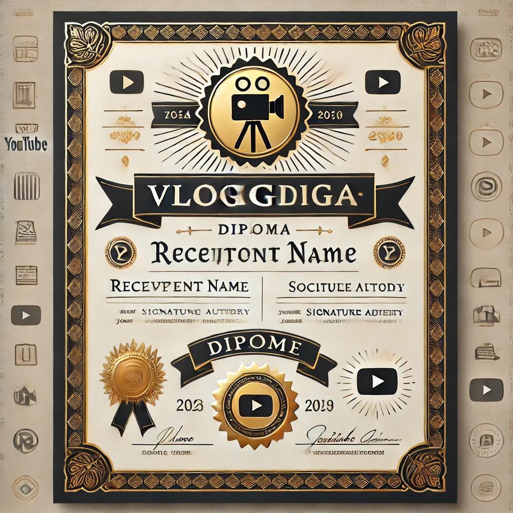 Vlogging Diploma